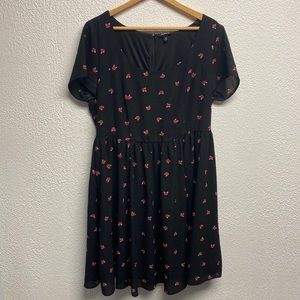 Torrid Fox Print Dress Size 12